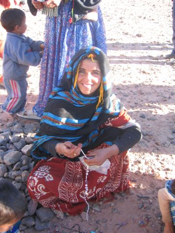 nomaden Sahara woestijn